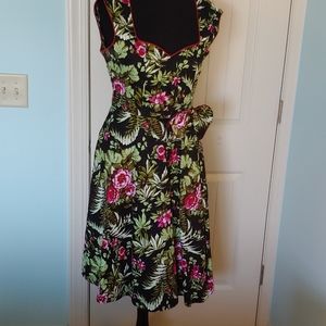 NWOT Lindy Bop Grace Tropical Swing Large